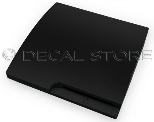 Gloss Black PS3 Slim Skin