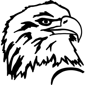 Eagle Head Decal 136