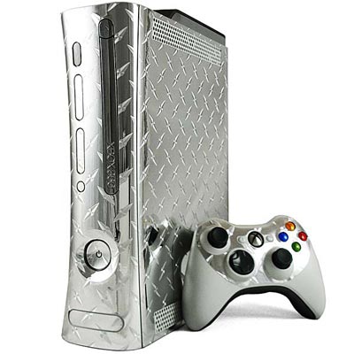 Diamond Plate Xbox 360 Skin