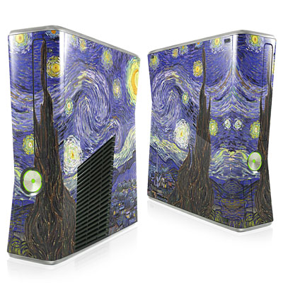 Starry Night - Van Gogh Xbox 360 Slim Skin