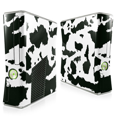 Cow Spots Xbox 360 Slim Skin
