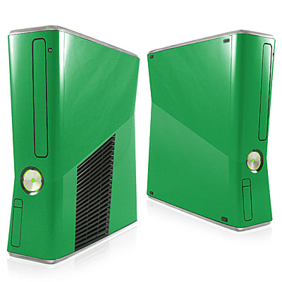 Green Xbox 360 Slim Skin