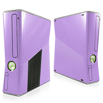 Lavender Xbox 360 Slim Skin