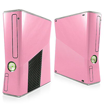 Pink Xbox 360 Slim Skin