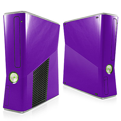 Purple Xbox 360 Slim Skin