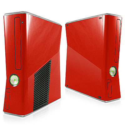 Red Xbox 360 Slim Skin