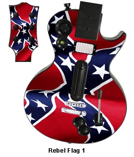 Guitar Hero 3 Les Paul skin - Rebel Flag 1