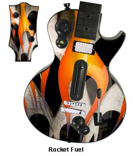 Guitar Hero 3 Les Paul skin - Rocket Fuel