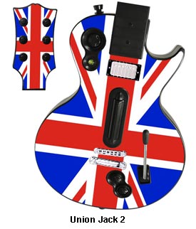 Guitar Hero 3 Les Paul skin - Union Jack 2