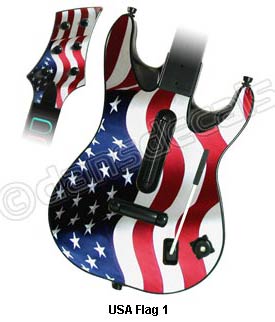 Guitar Hero World Tour Skin - USA Flag 1