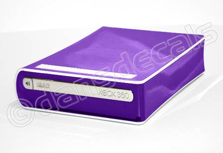 Purple Chrome HD DVD Drive Skin for Xbox 360