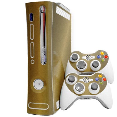 Gold Xbox 360 Skin