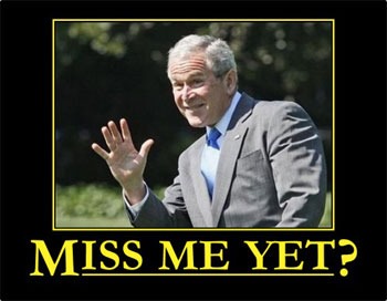 Miss Me Yet? (President Bush) - Bumper Sticker