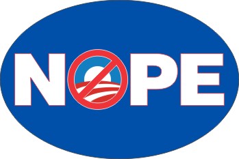 NOPE - Bumper Sticker