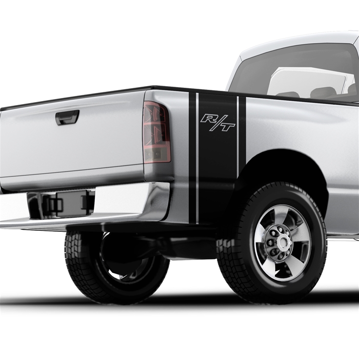 Ram R/T &quot;Road/Track&quot; - Pickup Truck Bed Band Decal
