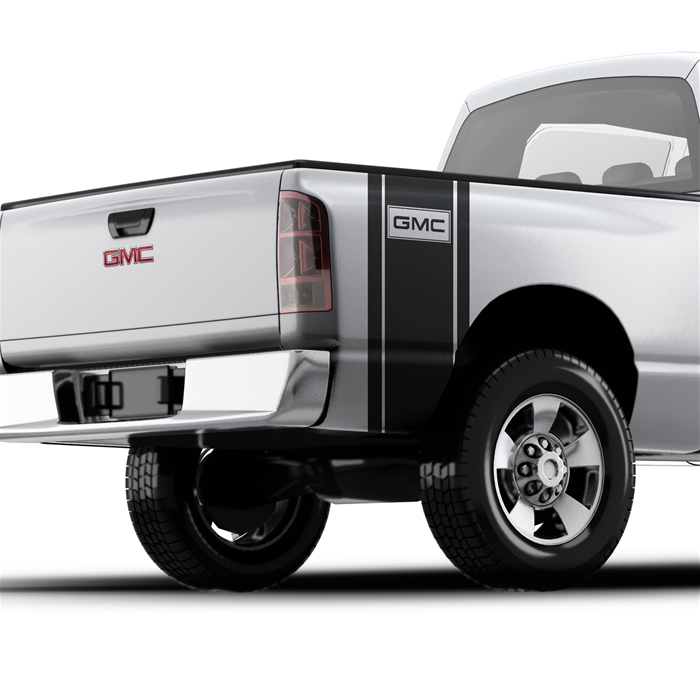 GMC 4x4 - Pickup Truck Bed Band Decal
