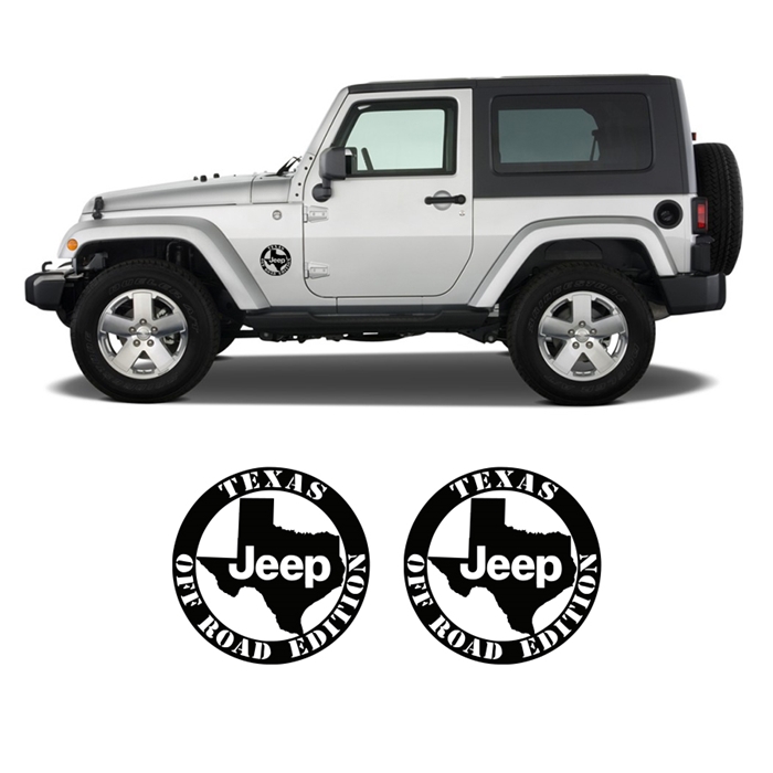 Jeep Texas off Road Edition Decal