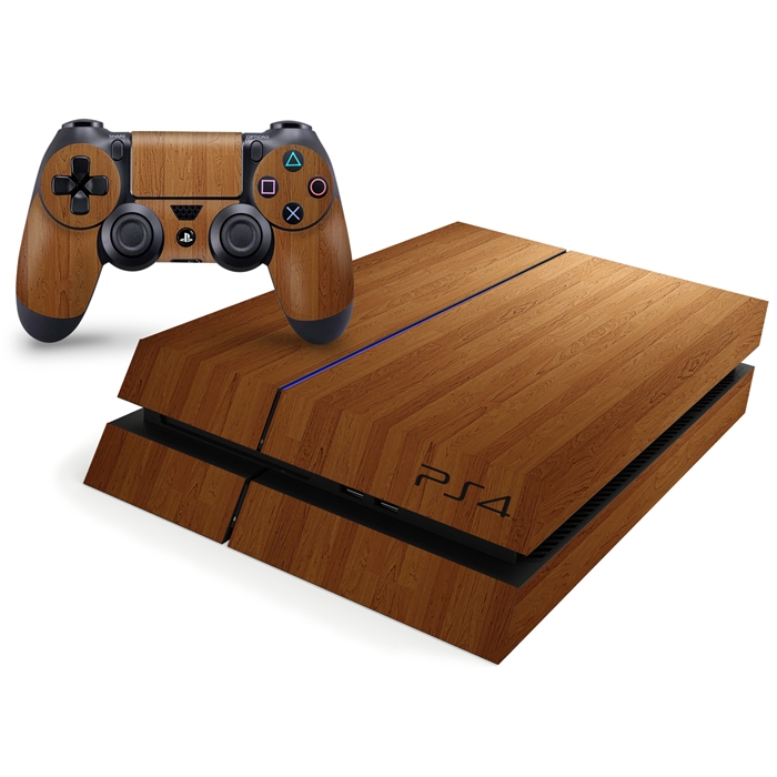 Playstation 4 Console Skin - Wood Laminate Pattern