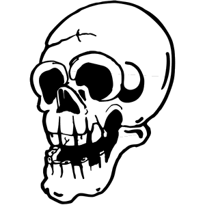 Skull Decal 001