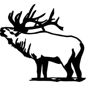 Elk Calling Decal 050