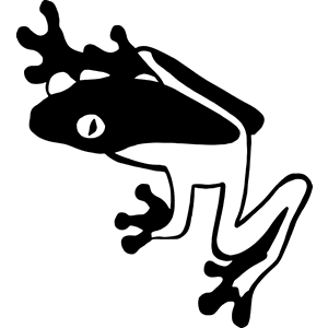 Frog  Decal 120