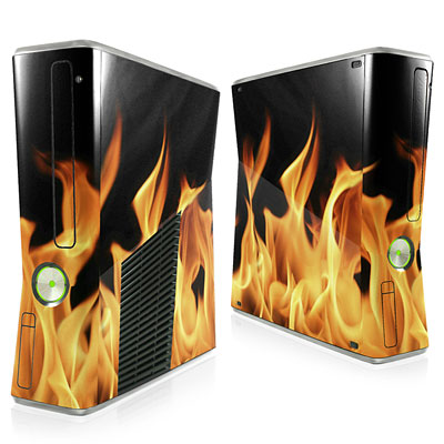 Real Flames 1 Xbox 360 Slim Skin