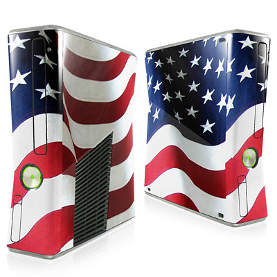 USA Flag 1 Xbox 360 Slim Skin
