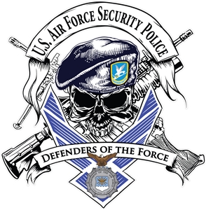 Security Forces Window Decal