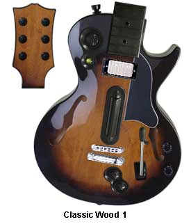 Guitar Hero 3 Les Paul skin - Classic Wood 1