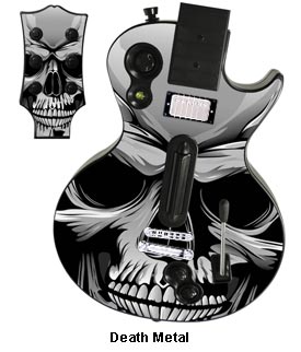 Guitar Hero 3 Les Paul skin - Death Metal