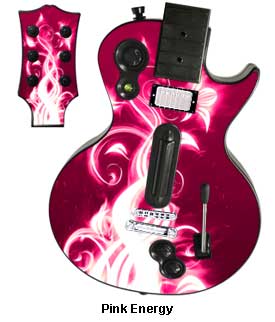 Guitar Hero 3 Les Paul skin - Pink Energy