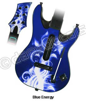 Guitar Hero World Tour Skin - Blue Energy