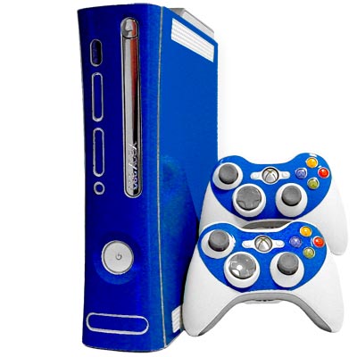 Blue Xbox 360 Skin