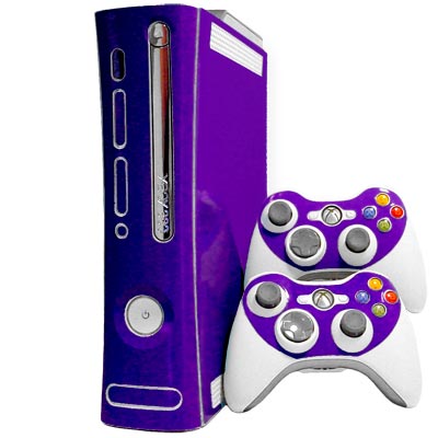 Purple Xbox 360 Skin
