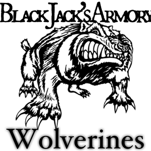 Blackjack Armory Wolverine Decal